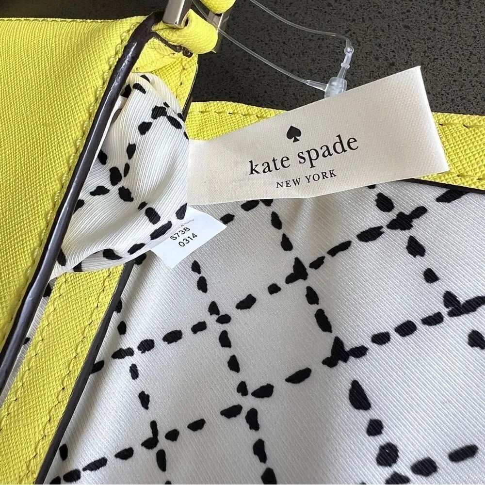 KATE SPADE New York Newbury Lane Sally Yellow Crossbody Bag